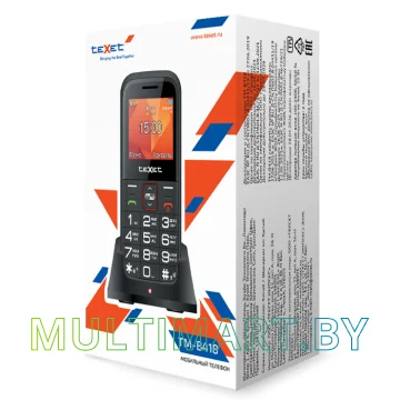 Мобильный телефон TeXet TM-B418 (черный) картинка 5